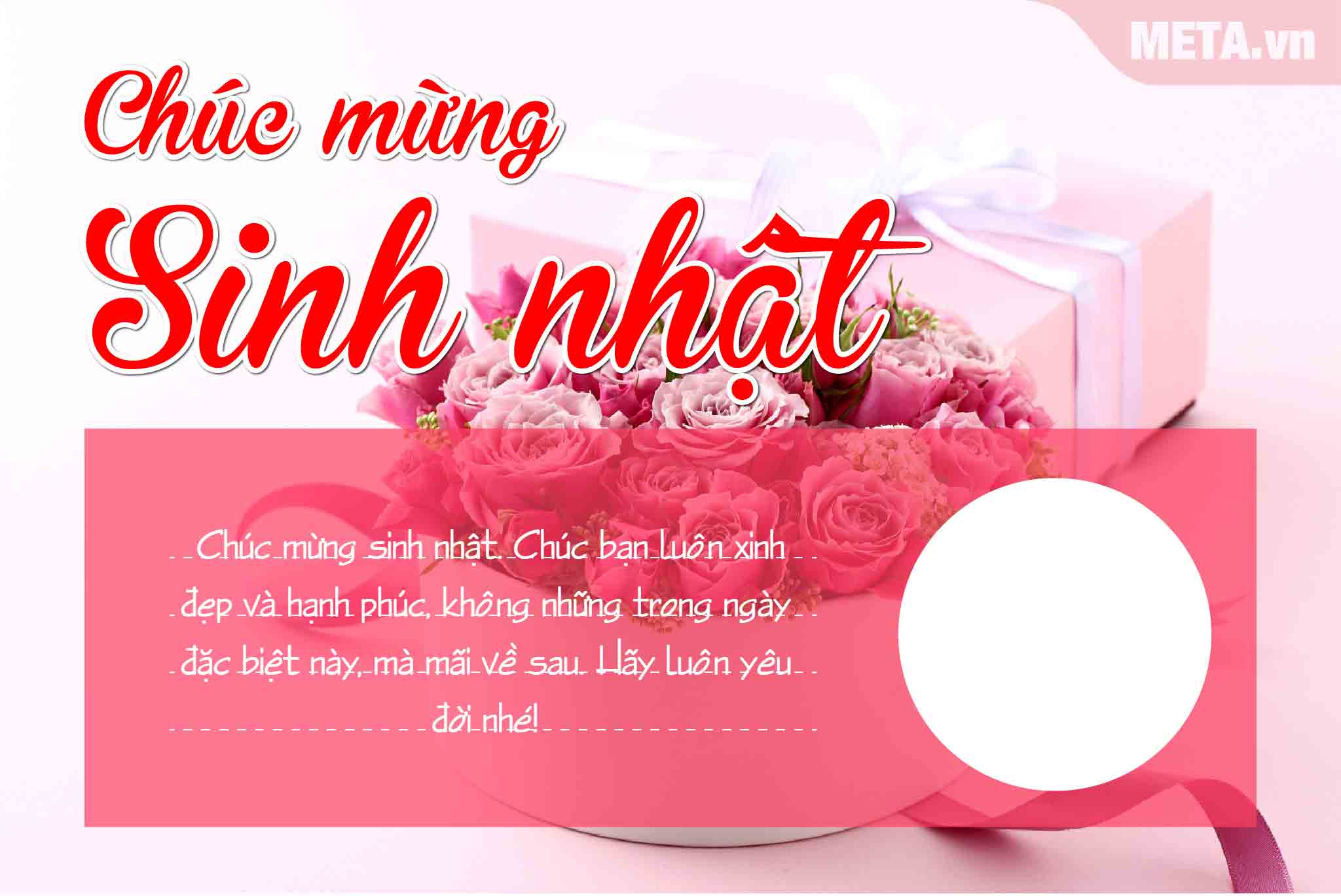 Thiệp chúc mừng sinh nhật khách hàng và đối tác