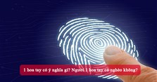 1 hoa tay có ý nghĩa gì? Người 1 hoa tay có nghèo không?