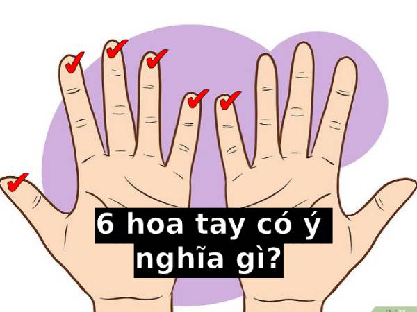 Tìm hiểu 6 hoa tay có ý nghĩa gì
