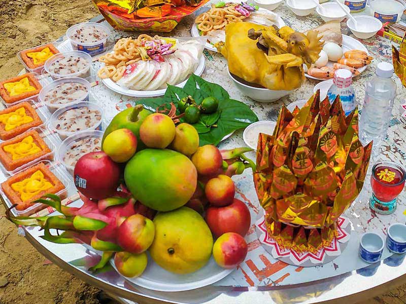 Tìm hiểu mâm ngũ quả cúng làm nhà gồm những gì