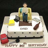 26 Mẫu bánh sinh nhật cho bố đơn giản mà đẹp, ý nghĩa