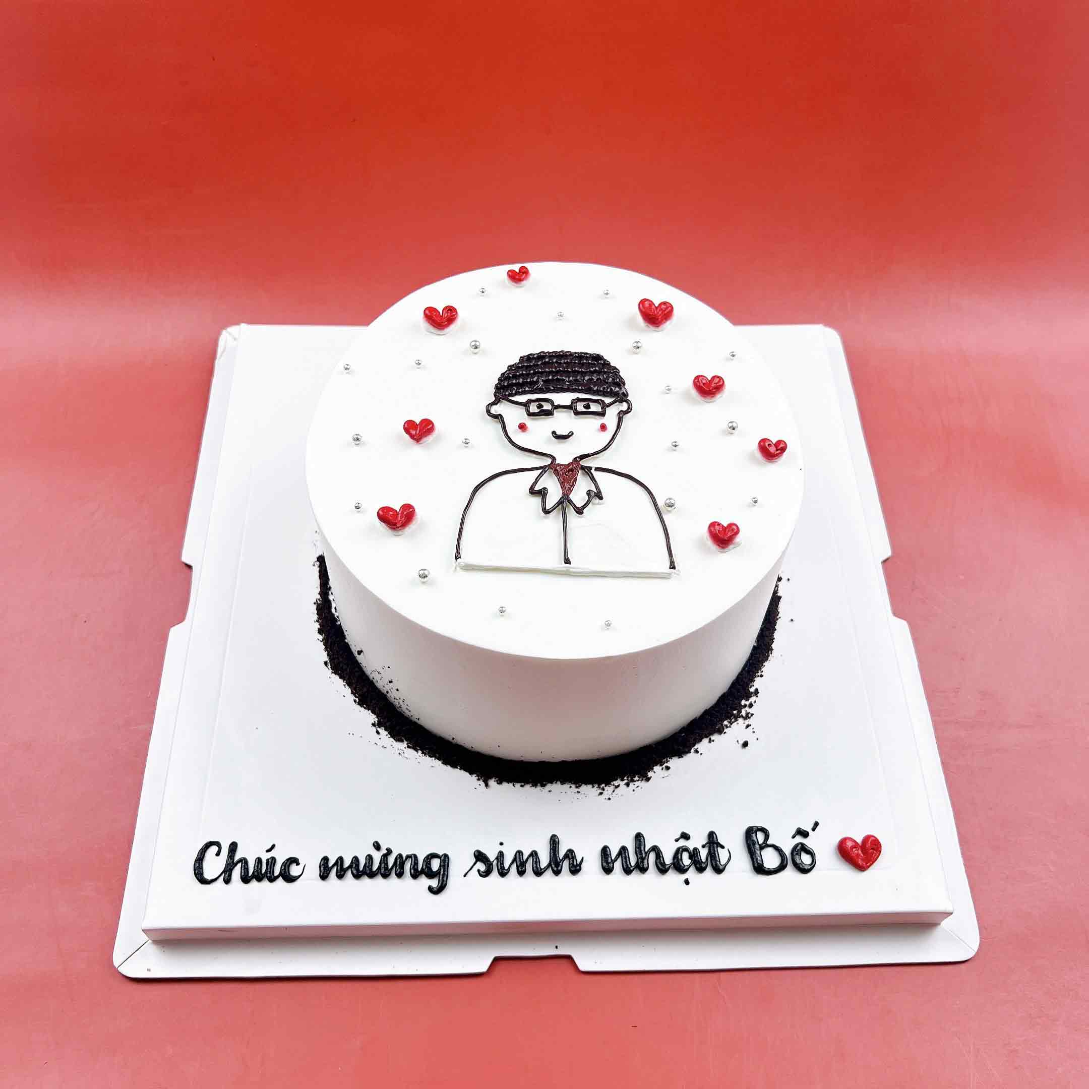 Mẫu bánh sinh nhật cho bố