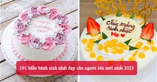 101 Mẫu bánh sinh nhật đẹp cho người lớn mới nhất 2024