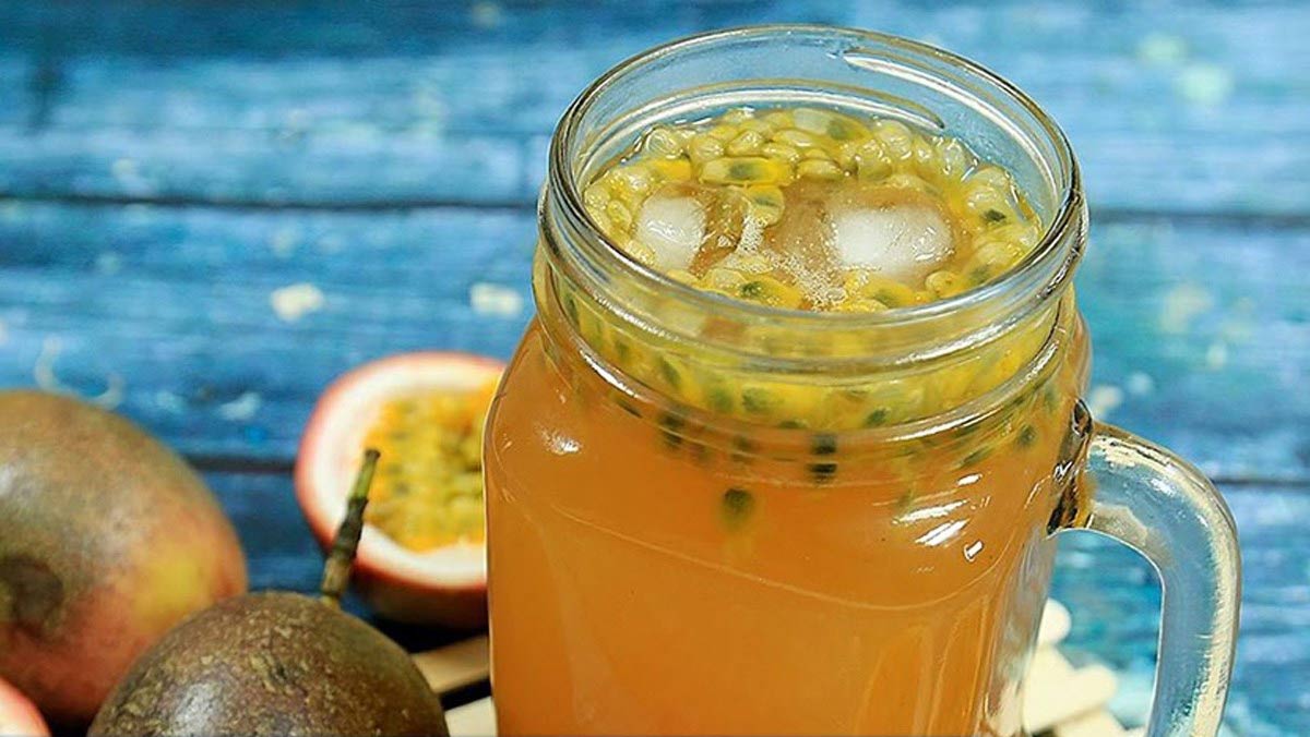 Thành phẩm trà chanh dây ngon