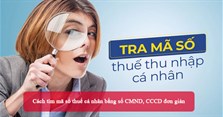 Cách tìm mã số thuế cá nhân bằng số CMND, CCCD đơn giản