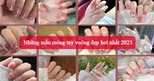 Những mẫu móng tay vuông đẹp hot nhất 2025