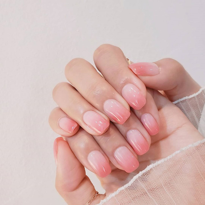 Mẫu nail xinh móng vuông