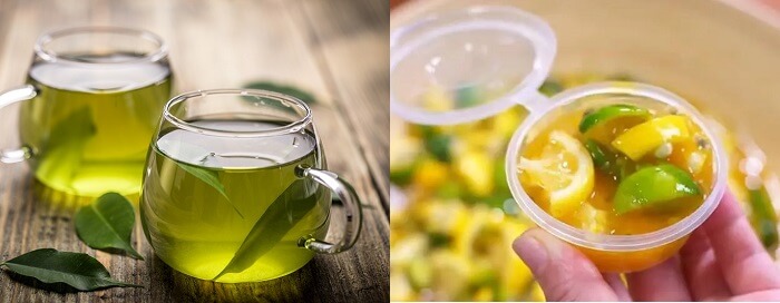 Pha trà trái cây nhiệt đới