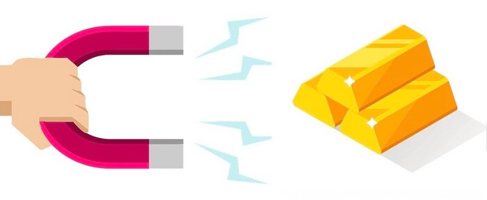 Cách thử vàng bằng nam châm