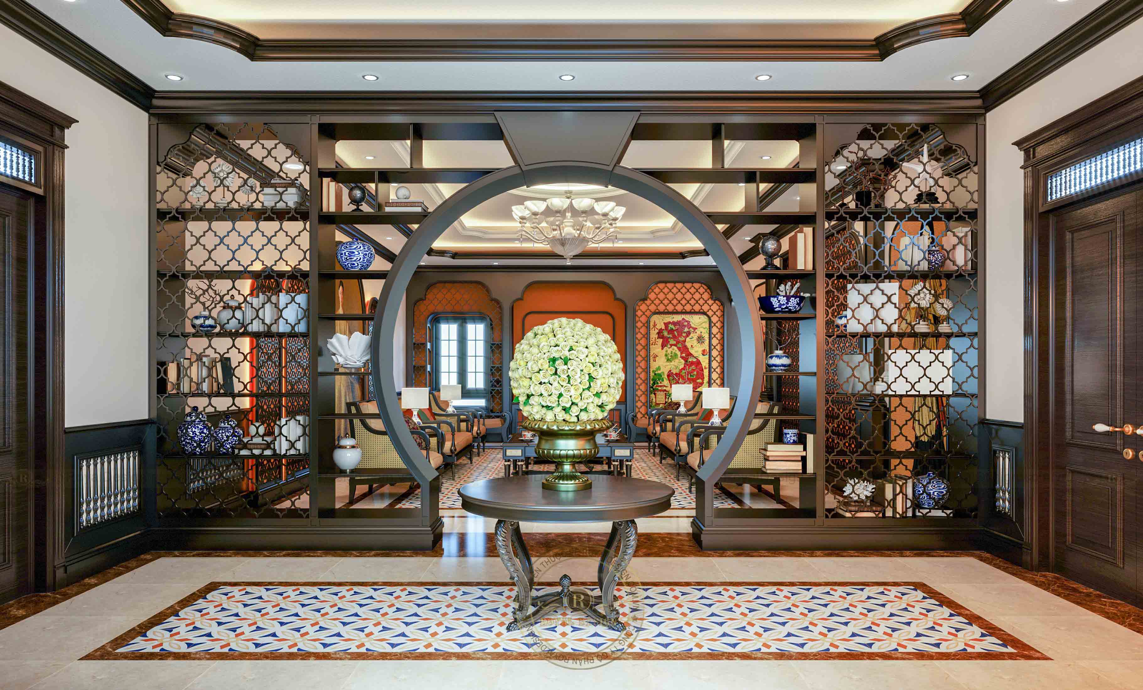 Phong cách indochine hiện đại