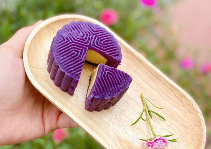 Lưu ý khi làm bánh Trung Thu khoai lang tím