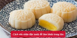 4 Cách sên nhân đậu xanh thơm ngon, không bị tách dầu