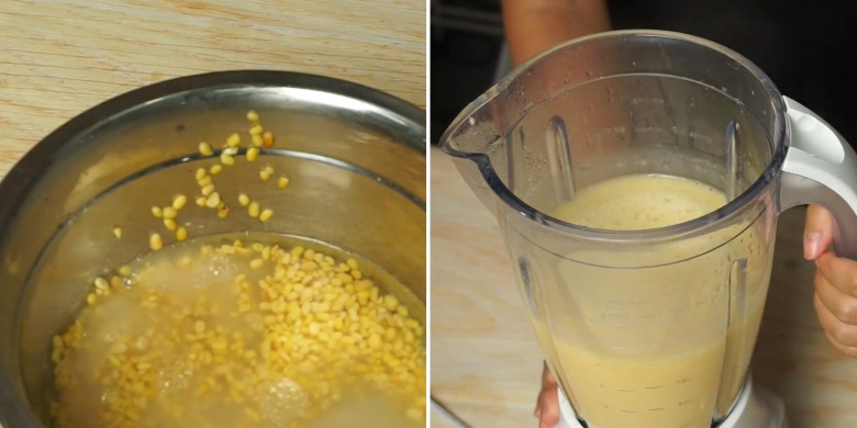 Sơ chế đậu xanh