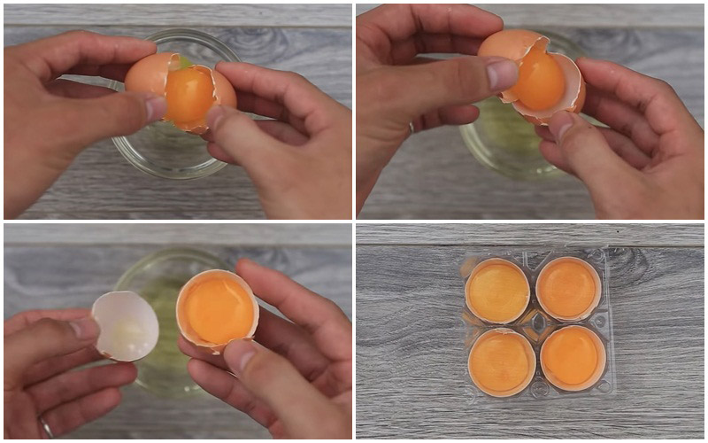 Sơ chế trứng gà làm trứng muối