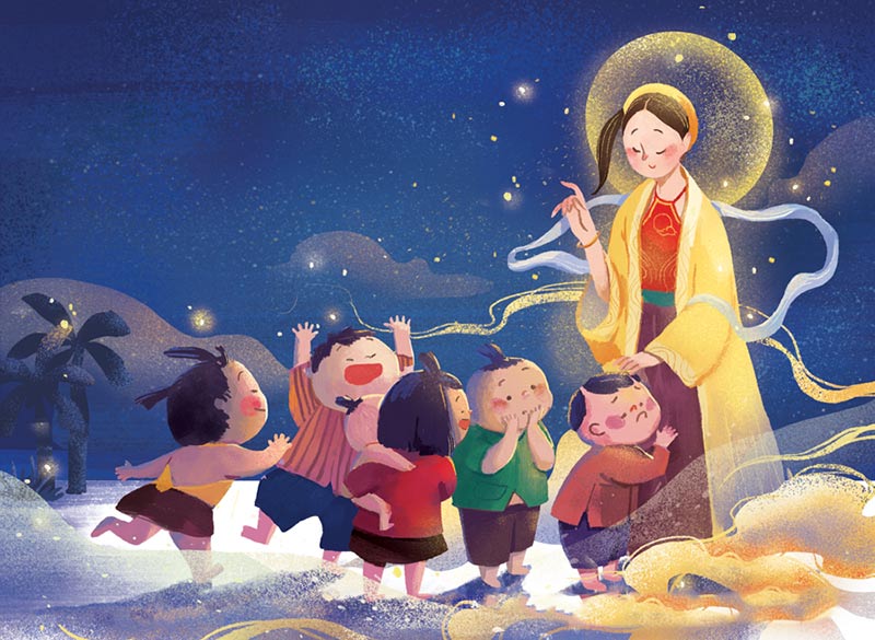 Lời chúc mừng tết Trung Thu cho các bé từ anh/chị