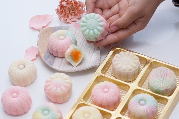 Thành phẩm bánh dẻo lạnh Singapore