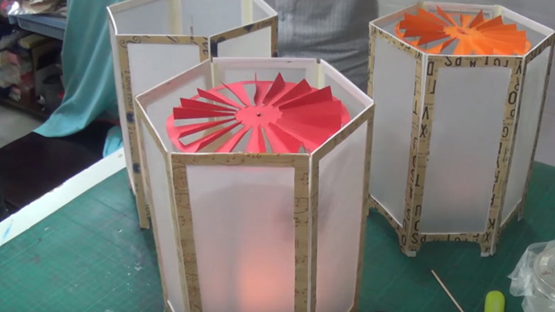 Thành quả lồng đèn kéo quân