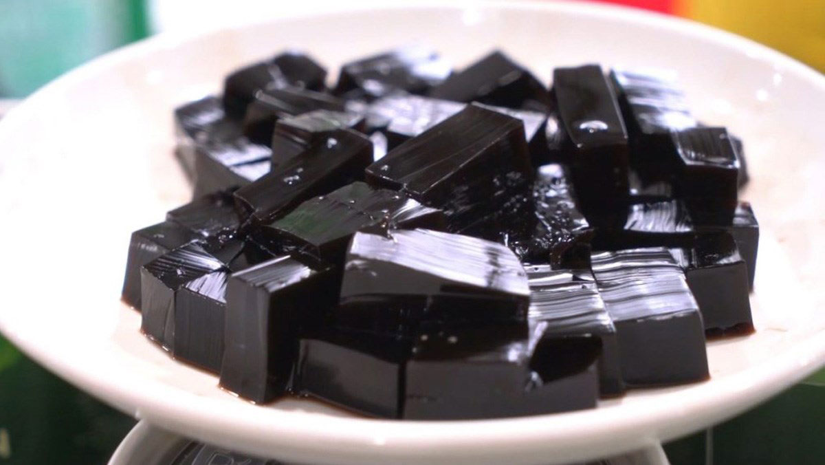 Nấu thạch sương sáo