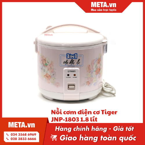 Nồi cơm điện cơ Tiger JNP-1803 1.8 lít
