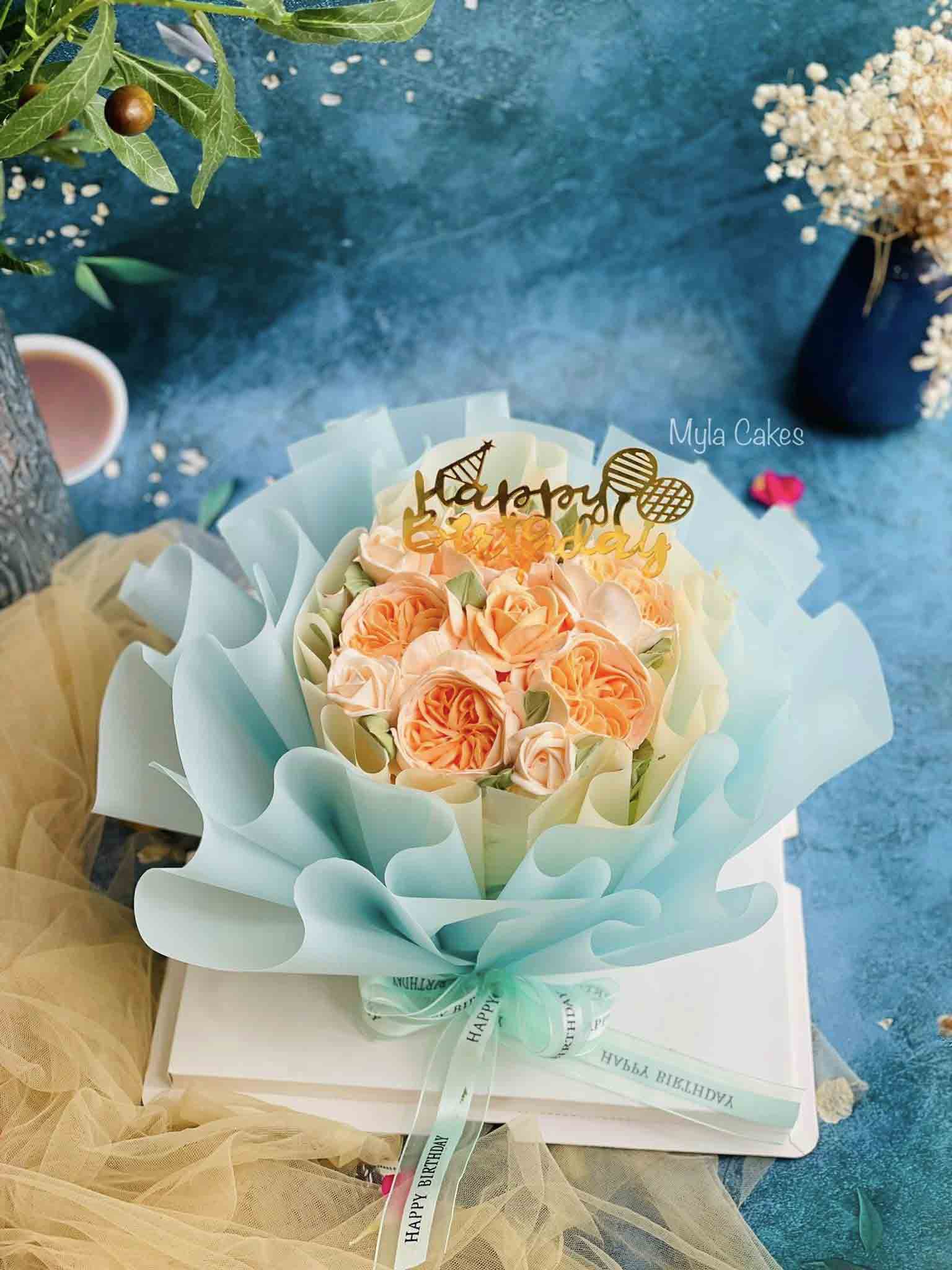 Mẫu bánh kem tặng mẹ 20 tháng10