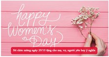 Stt chúc mừng ngày 20/10 tặng cho mẹ, vợ, người yêu hay ý nghĩa