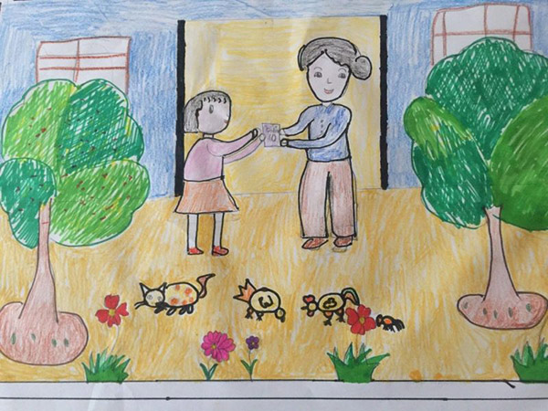 Tranh đẹp tặng mẹ 20/10