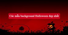 Các mẫu background Halloween đẹp nhất