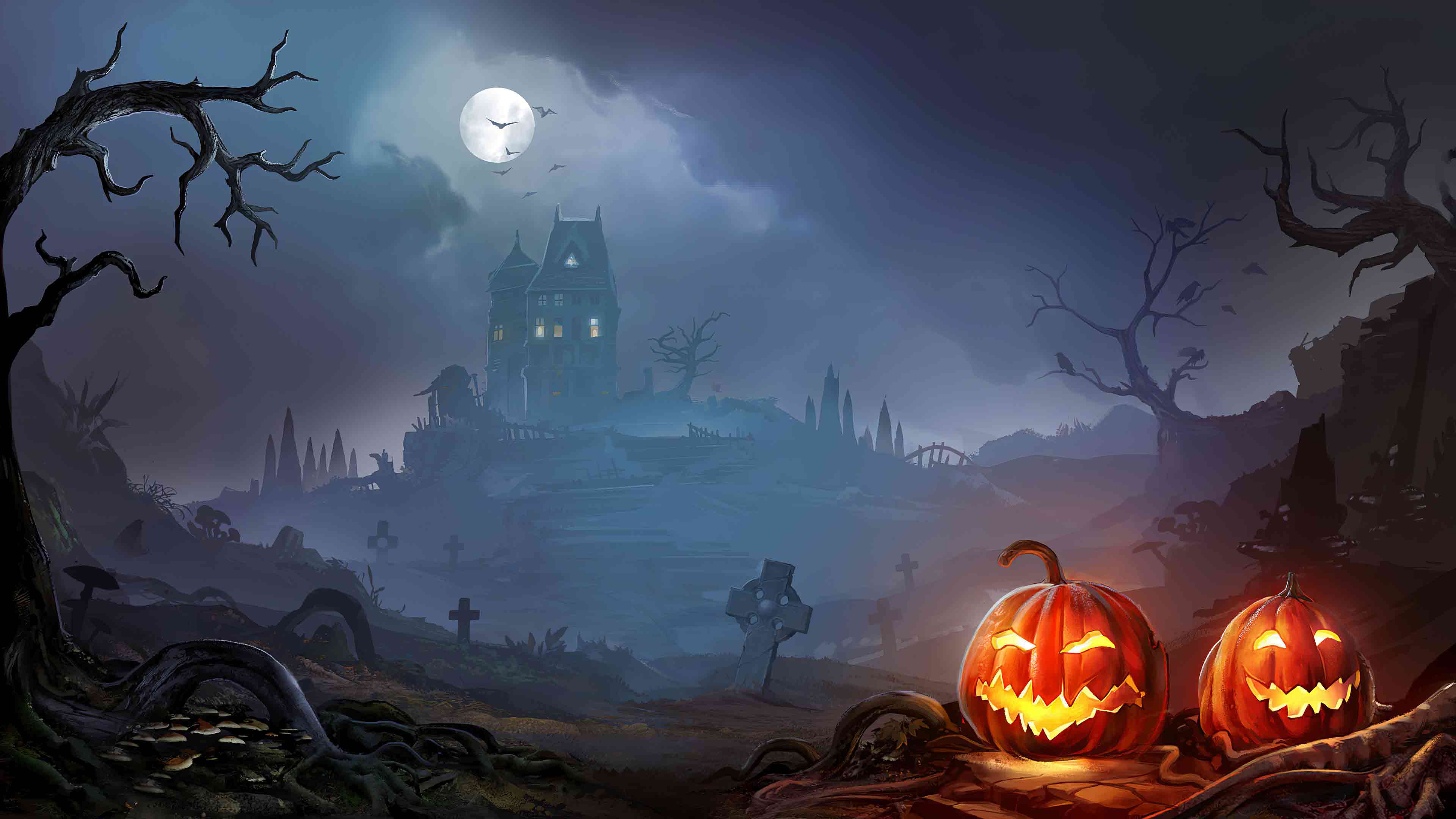 Các mẫu background Halloween đẹp nhất Các mẫu background Halloween đẹp nhất