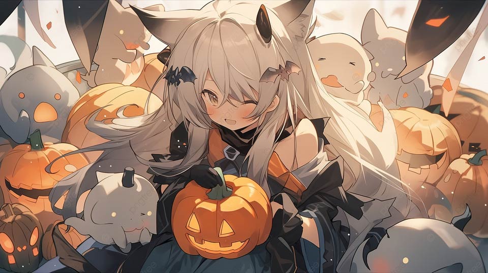 Hình nền anime Halloween