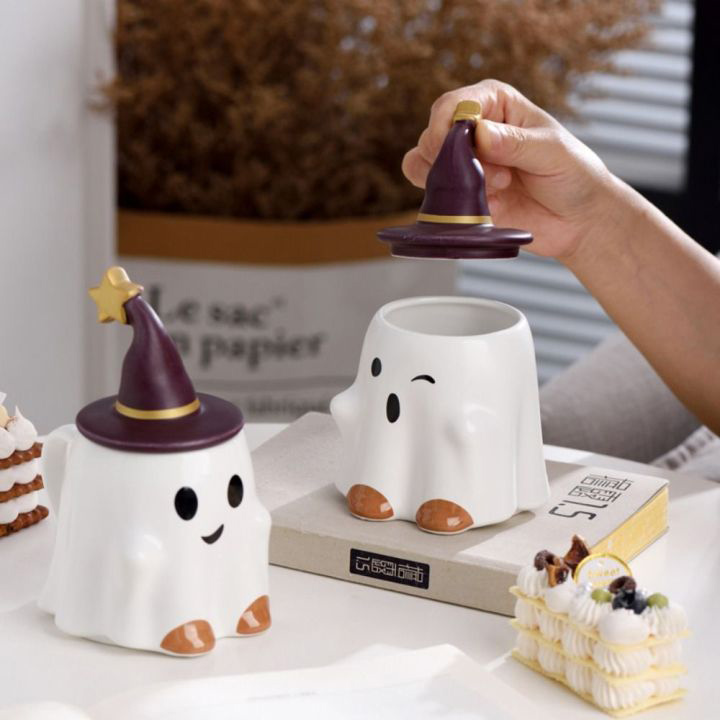 Cốc nước hình ma ngày Halloween