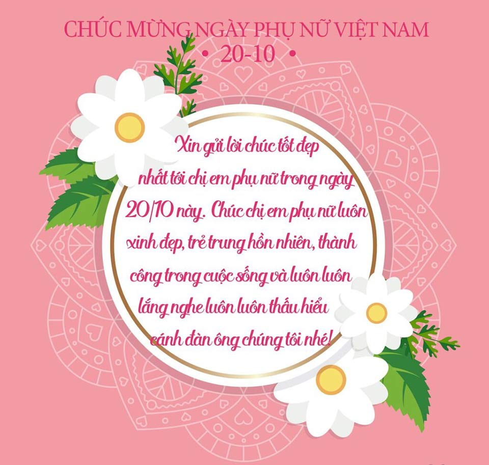 Hình ảnh chúc 20/10