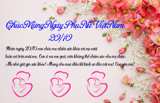 Hình ảnh chúc 20/10