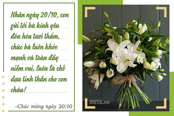 Hình ảnh chúc 20/10