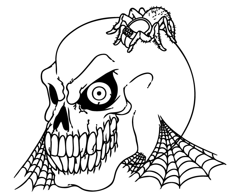 Tranh tô màu Halloween, hình Halloween tô màu cho bé đẹp nhất