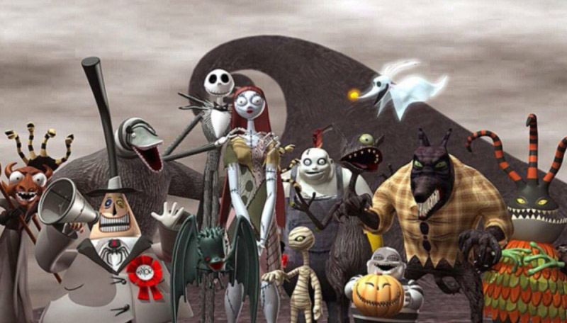 Phim hoạt hình kinh dị Halloween The Nightmare Before Christmas (1993)