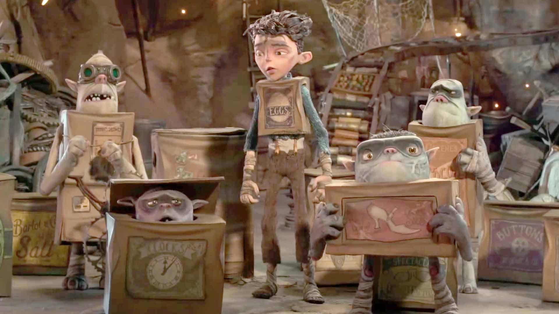 Phim hoạt hình kinh dị Halloween The Boxtrolls (2014)