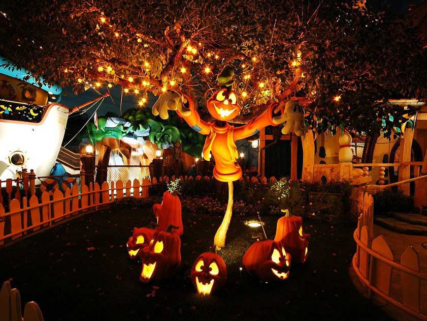 Địa điểm đi chơi Halloween - Công viên