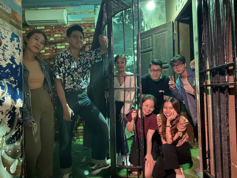 Điểm chơi Halloween - Phòng trò chơi đào tẩu Seen Escape