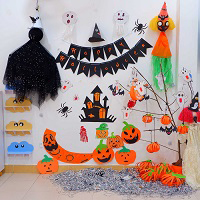 Cách trang trí Halloween cho lớp học đơn giản mà độc đáo