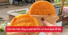 Cách làm bánh đồng xu phô mai kéo sợi thơm ngon dễ làm