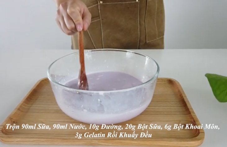 Làm Panna Khoai môn