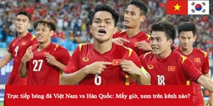 Trực tiếp bóng đá Việt Nam vs Hàn Quốc: Mấy giờ, xem trên kênh nào?