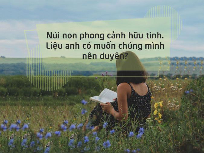 Stt thả thính sang chảnh