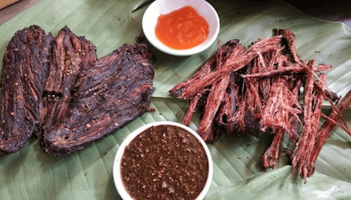 Sấy khô thịt trâu bằng lò nướng