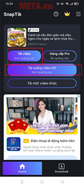 Cách lưu video TikTok không logo trên iPhone và Android