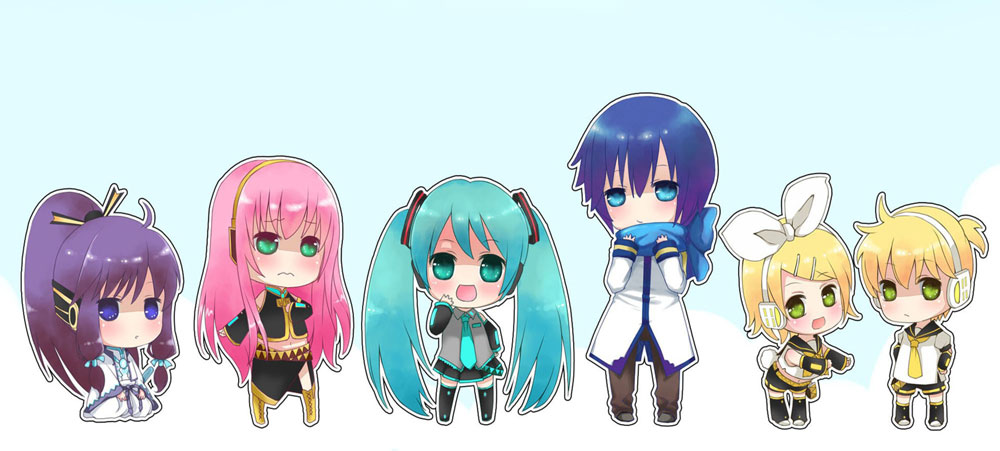 Hình nền máy tính anime cute