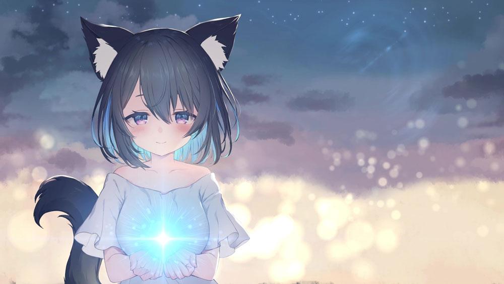 Hình nền máy tính anime cute