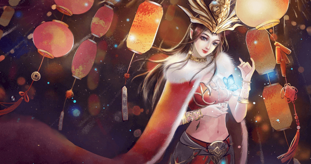 Hình nền máy tính 4K hoạt hình Trung Quốc 3