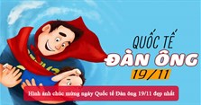Hình ảnh chúc mừng ngày Quốc tế Đàn ông 19/11 đẹp nhất