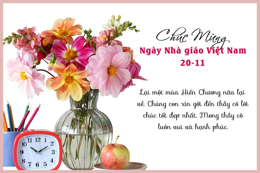 Hình ảnh chúc mừng 20/11